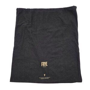 Frye Large Black Drawstring Dust Bag